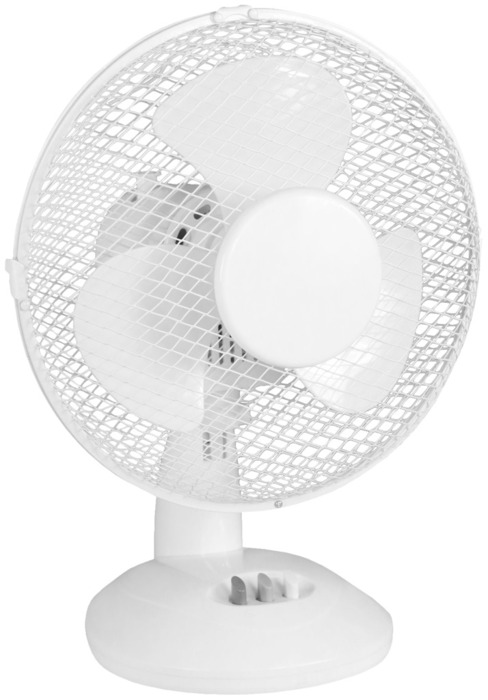 Bordsfläkt 9" Vit 22W Malmbergs Home